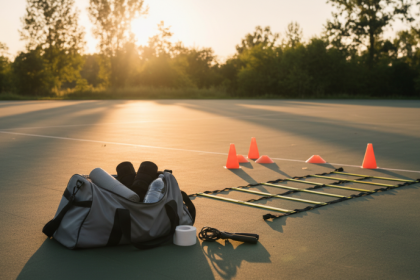 Marcio Andre Savi explica a importância do aquecimento antes da prática esportiva.