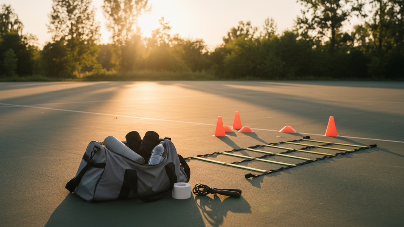Marcio Andre Savi explica a importância do aquecimento antes da prática esportiva.
